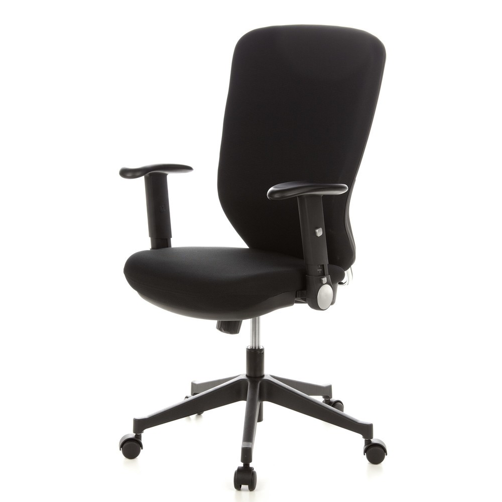 Produktabbildung Nr. 9: hjh OFFICE Bürostuhl / Drehstuhl Traffic 30 Stoff, schwarz