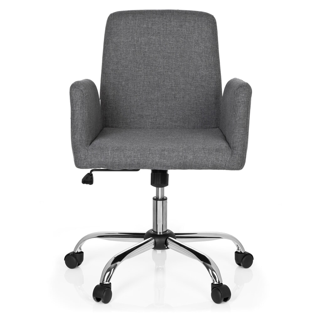 hjh OFFICE Bürostuhl FLOW Stoff, grau Produktabbildung: hjh OFFICE Bürostuhl FLOW Stoff, grau