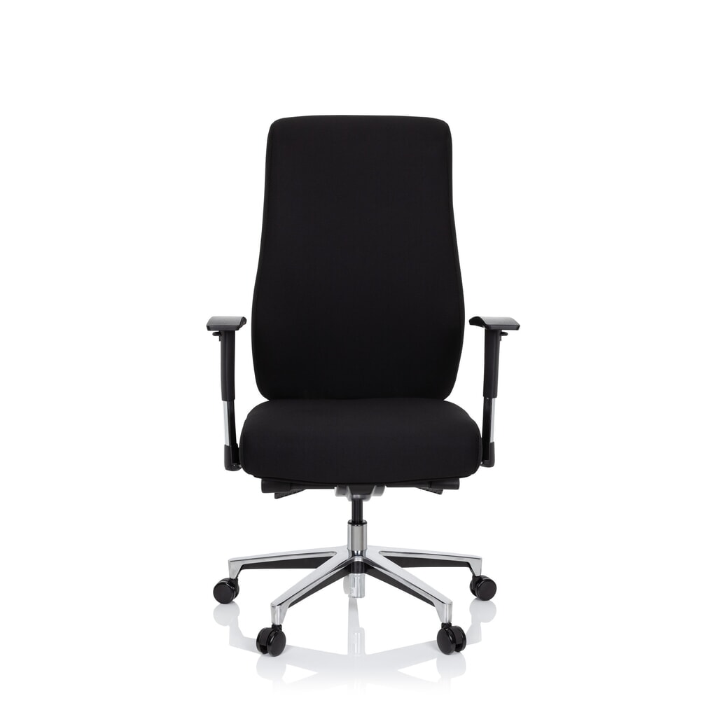 Produktabbildung Nr. 1: hjh OFFICE Bürostuhl / Chefsessel FORCOM Stoff, schwarz