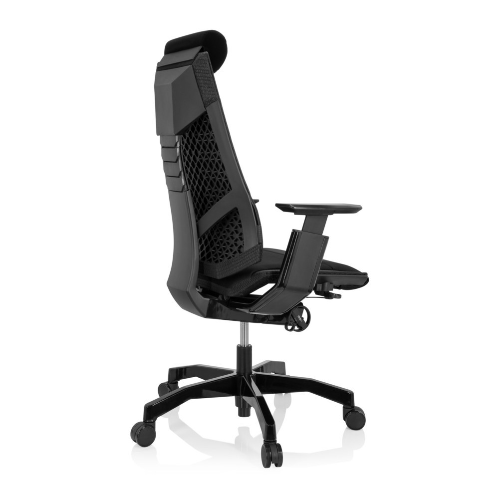 Produktabbildung Nr. 4: hjh OFFICE Bürostuhl / Drehstuhl GENIDIA BLACK Stoff, schwarz