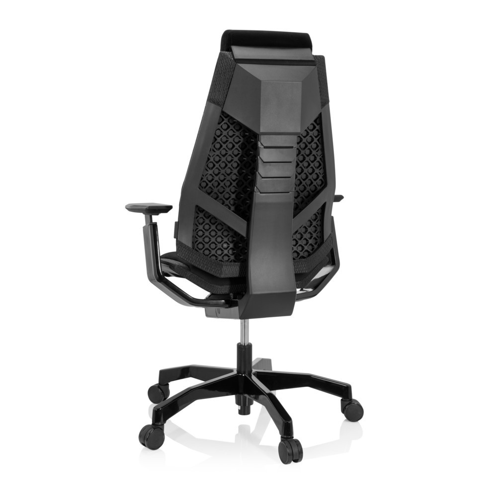 Produktabbildung Nr. 6: hjh OFFICE Bürostuhl / Drehstuhl GENIDIA BLACK Stoff, schwarz