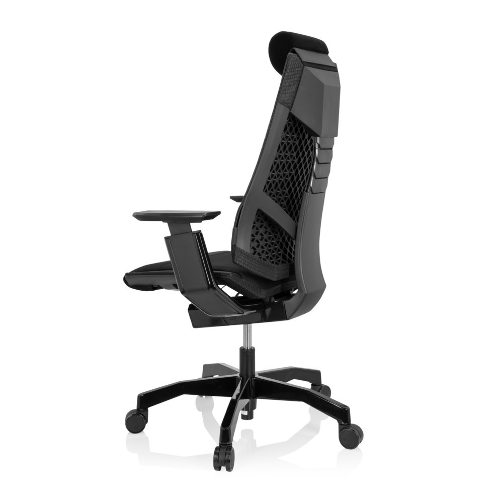 Produktabbildung Nr. 7: hjh OFFICE Bürostuhl / Drehstuhl GENIDIA BLACK Stoff, schwarz