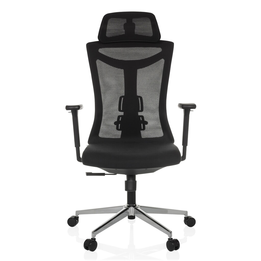 Produktabbildung: hjh OFFICE Bürostuhl KAMIAK, Synchronmechanik, Tragkraft 120 kg, schwarz