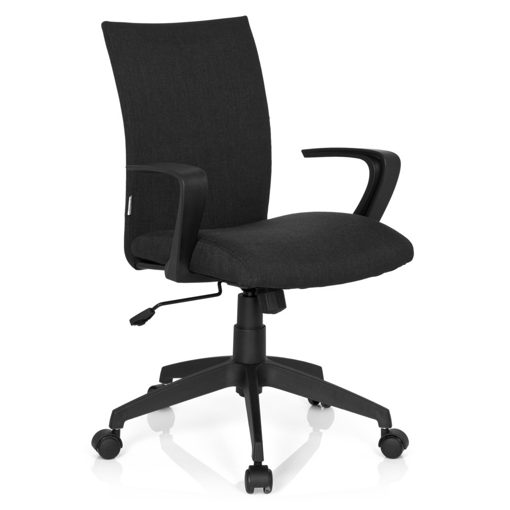 Produktabbildung Nr. 2: hjh OFFICE Bürostuhl SOFT Stoff, schwarz