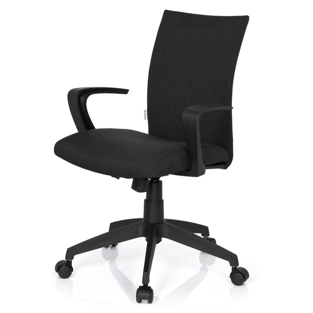 Produktabbildung Nr. 9: hjh OFFICE Bürostuhl SOFT Stoff, schwarz