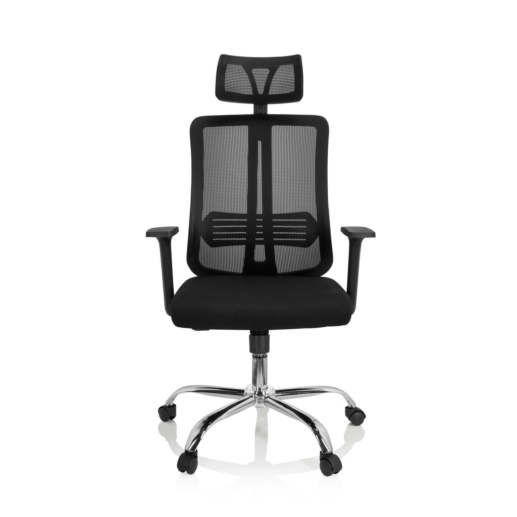 hjh OFFICE Bürostuhl / Drehstuhl ZH 200 Netzstoff, schwarz Produktabbildung Nr. 1: hjh OFFICE Bürostuhl / Drehstuhl ZH 200 Netzstoff, schwarz