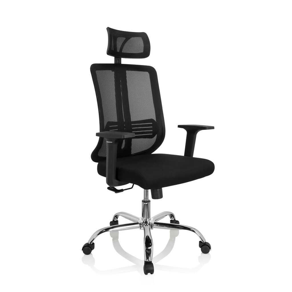 Produktabbildung Nr. 6: hjh OFFICE Bürostuhl / Drehstuhl ZH 200 Netzstoff, schwarz