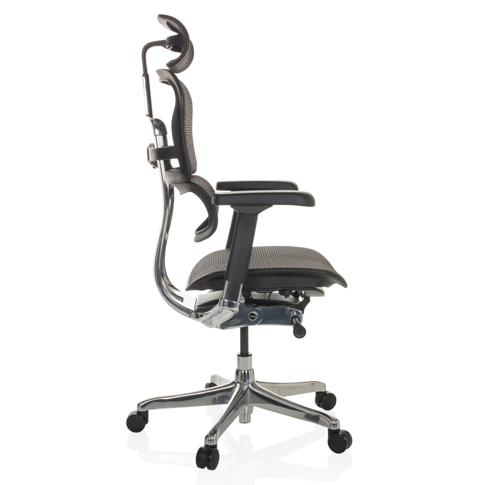 Produktabbildung Nr. 5: hjh OFFICE Chefsessel ERGOHUMAN GEN2, Tragkraft 150 kg, Netzstoff, Sitzhöhe 480 - 590 mm, schwarz