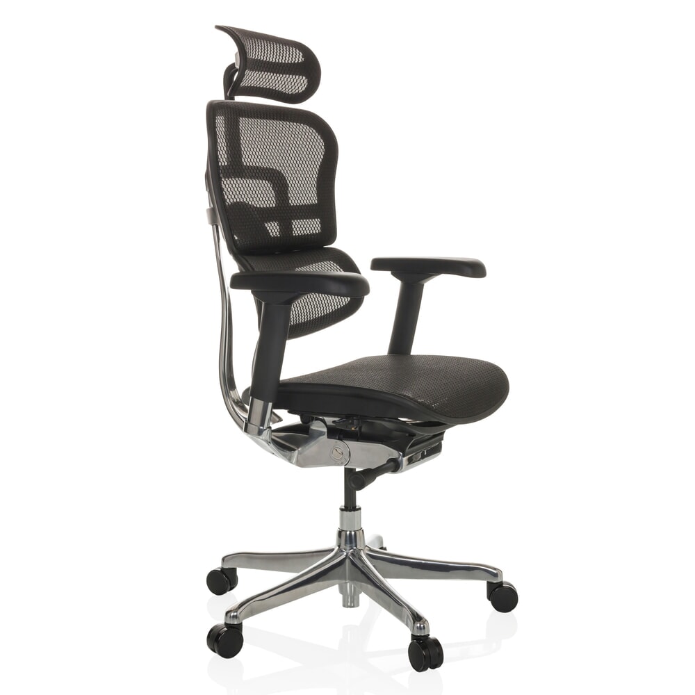 Produktabbildung Nr. 7: hjh OFFICE Chefsessel ERGOHUMAN GEN2, Tragkraft 150 kg, Netzstoff, Sitzhöhe 480 - 590 mm, schwarz