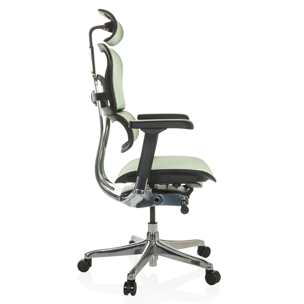 Produktabbildung Nr. 10: hjh OFFICE Chefsessel ERGOHUMAN GEN2, Tragkraft 150 kg, Netzstoff, Sitzhöhe 480 - 590 mm, grün