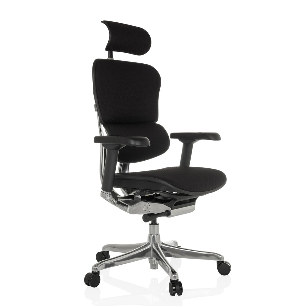 Produktabbildung Nr. 8: hjh OFFICE Chefsessel ERGOHUMAN GEN2, Tragkraft 150 kg, Vollpolster, Sitzhöhe 450 - 560 mm, schwarz
