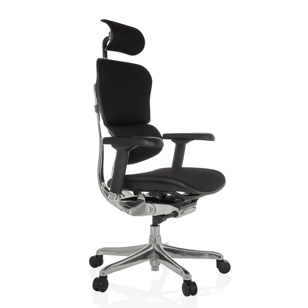 Produktabbildung Nr. 9: hjh OFFICE Chefsessel ERGOHUMAN GEN2, Tragkraft 150 kg, Vollpolster, Sitzhöhe 450 - 560 mm, schwarz