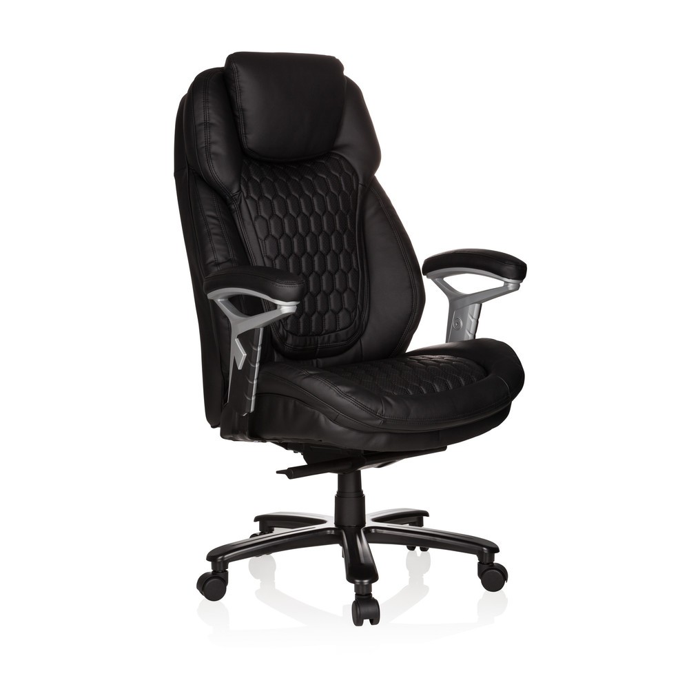 Produktabbildung Nr. 2: hjh OFFICE Chefsessel PULLMANN Kunstleder, schwarz