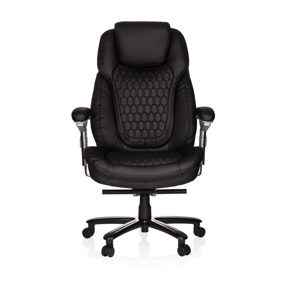 Produktabbildung: hjh OFFICE Chefsessel PULLMANN Kunstleder, schwarz