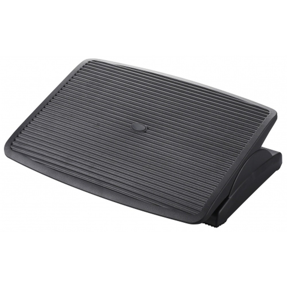 Produktabbildung: hjh OFFICE Fußstütze PIEDINO STRIPE, neigbar, schwarz