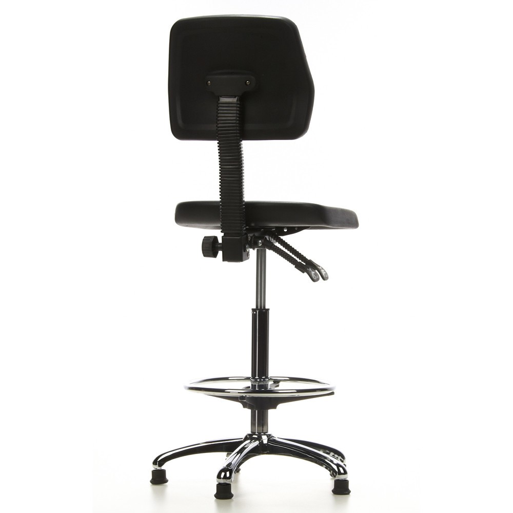 Produktabbildung Nr. 5: hjh OFFICE Hocker / Drehhocker TOP WORK 11 Hartschaum, schwarz