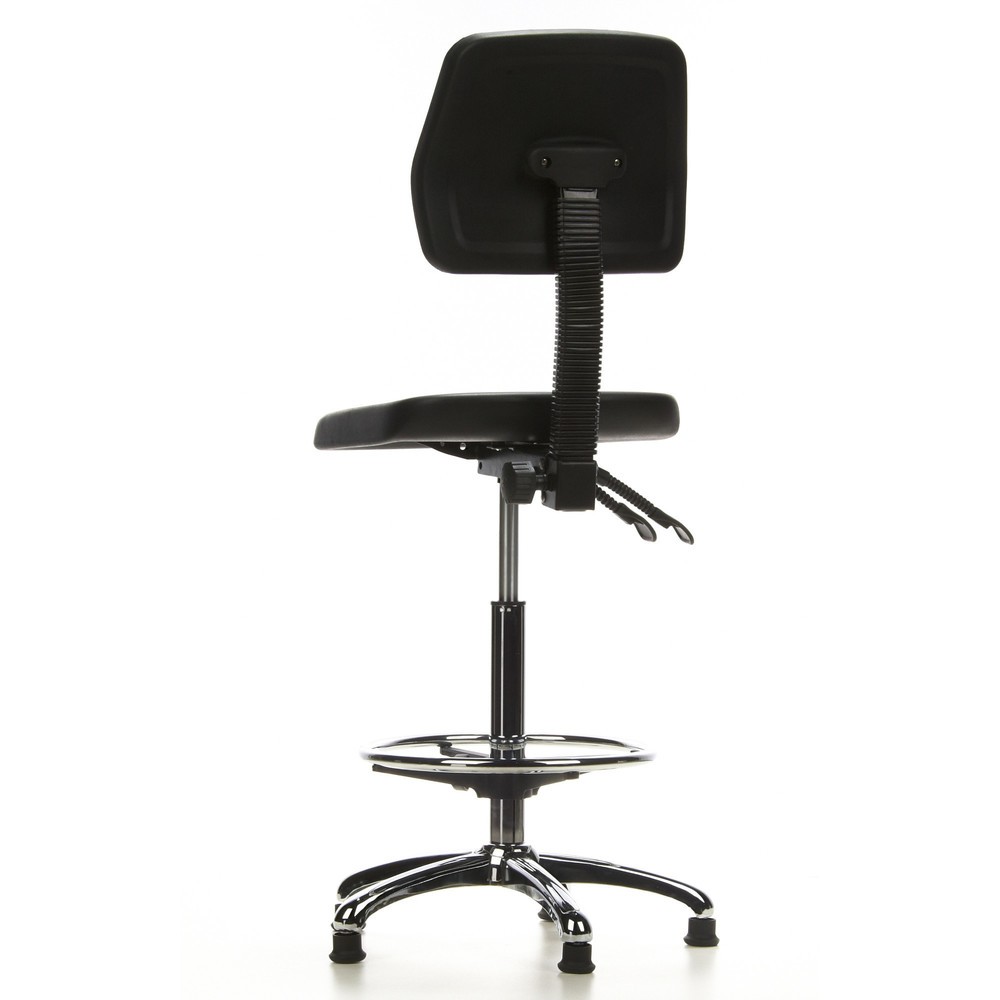 Produktabbildung Nr. 6: hjh OFFICE Hocker / Drehhocker TOP WORK 11 Hartschaum, schwarz