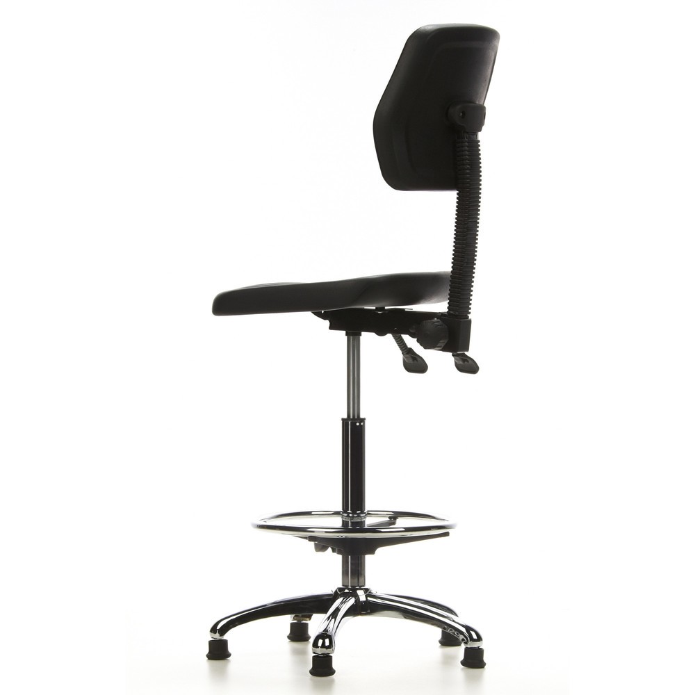 Produktabbildung Nr. 7: hjh OFFICE Hocker / Drehhocker TOP WORK 11 Hartschaum, schwarz