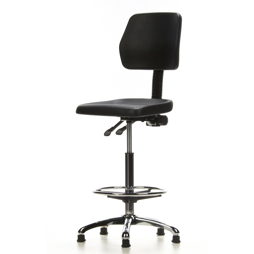 Produktabbildung Nr. 9: hjh OFFICE Hocker / Drehhocker TOP WORK 11 Hartschaum, schwarz