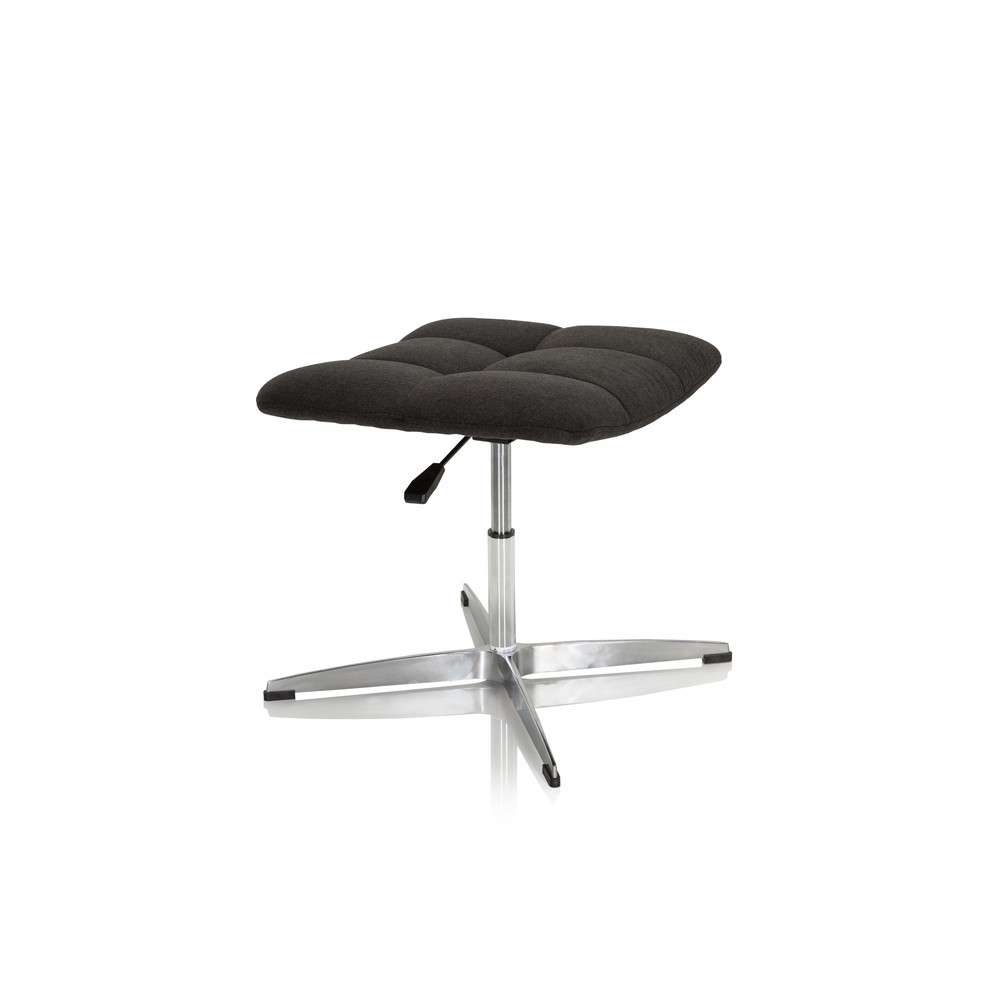 Produktabbildung Nr. 7: hjh OFFICE Hocker / Drehstuhl SARANTO Stoff, schwarz