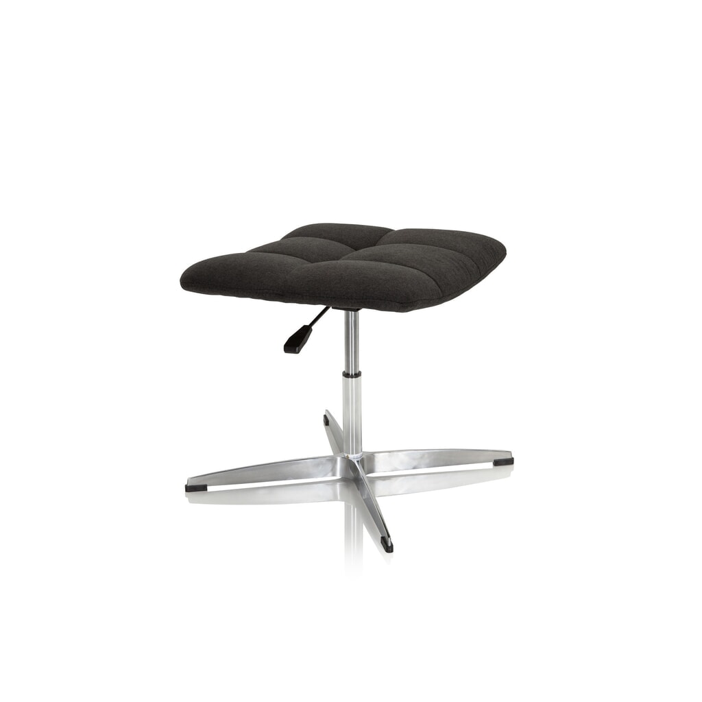 Produktabbildung Nr. 7: hjh OFFICE Ergonomischer Hocker / Drehstuhl SARANTO Stoff, schwarz