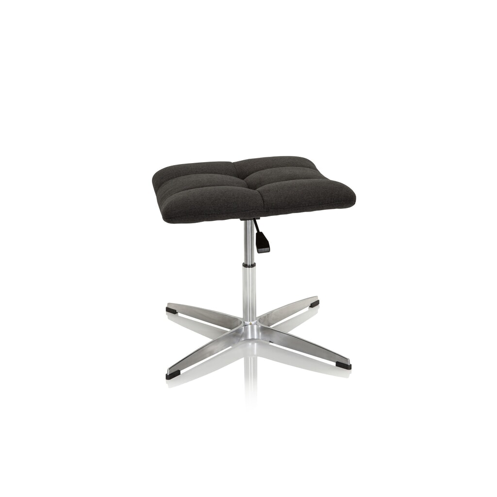 hjh OFFICE Ergonomischer Hocker / Drehstuhl SARANTO Stoff, schwarz Produktabbildung Nr. 8: hjh OFFICE Ergonomischer Hocker / Drehstuhl SARANTO Stoff, schwarz