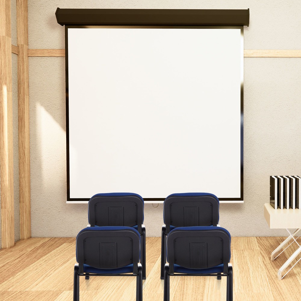 Produktabbildung Nr. 5: hjh OFFICE Konferenzstuhl / Besucherstuhl / XT 600, schwarz/blau
