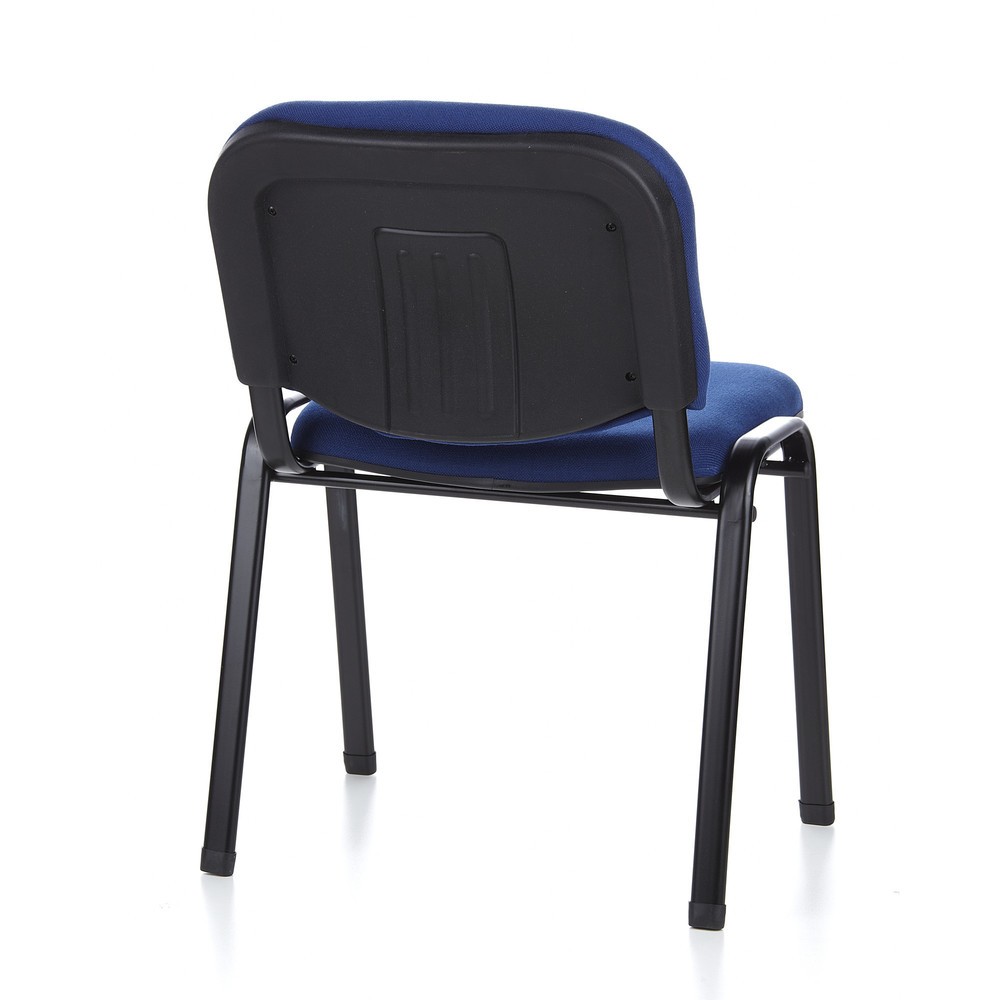 Produktabbildung Nr. 9: hjh OFFICE Konferenzstuhl / Besucherstuhl / XT 600, schwarz/blau