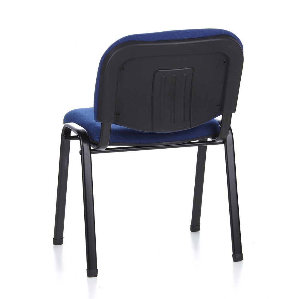 Produktabbildung Nr. 10: hjh OFFICE Konferenzstuhl / Besucherstuhl / XT 600, schwarz/blau