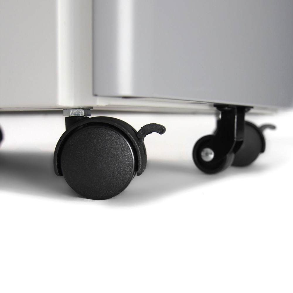 Produktabbildung Nr. 5: hjh OFFICE Rollcontainer COLOR I Metall, weiß / grau