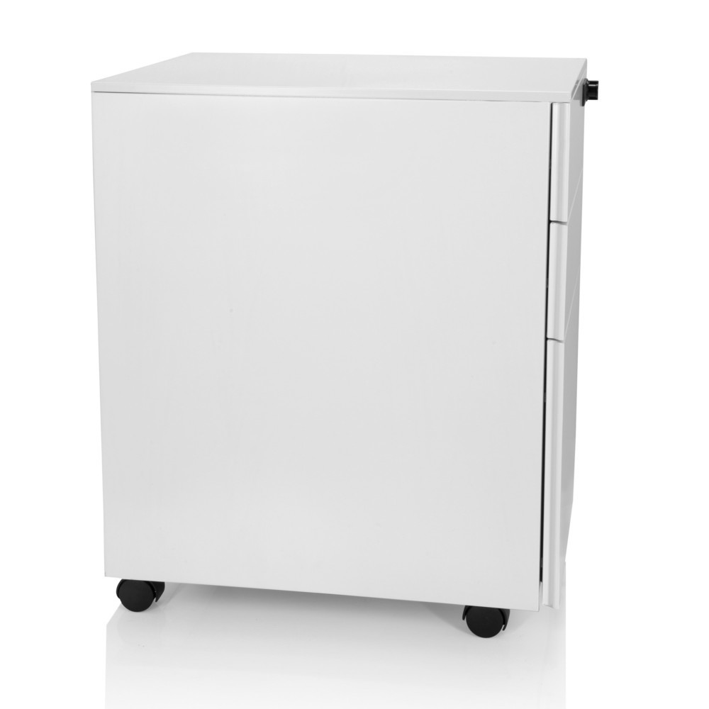 Produktabbildung Nr. 7: hjh OFFICE Rollcontainer COLOR OS I Metall weiß mit Zahlenschloss