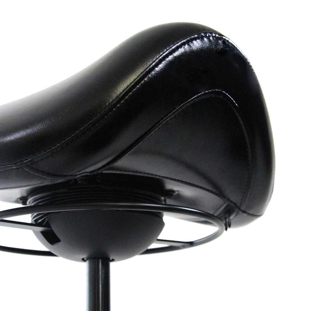 Produktabbildung Nr. 10: hjh OFFICE Sattelhocker / Sattelstuhl ORTHO SIT PU Kunstleder, schwarz