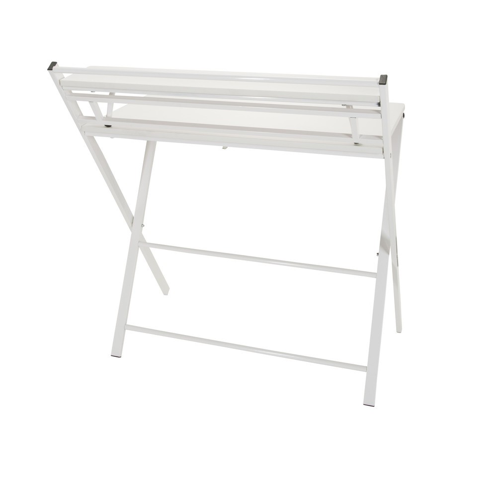 Produktabbildung Nr. 10: hjh OFFICE Schreibtisch / Arbeitstisch EASY CLAP 92 x 84, weiß / weiß