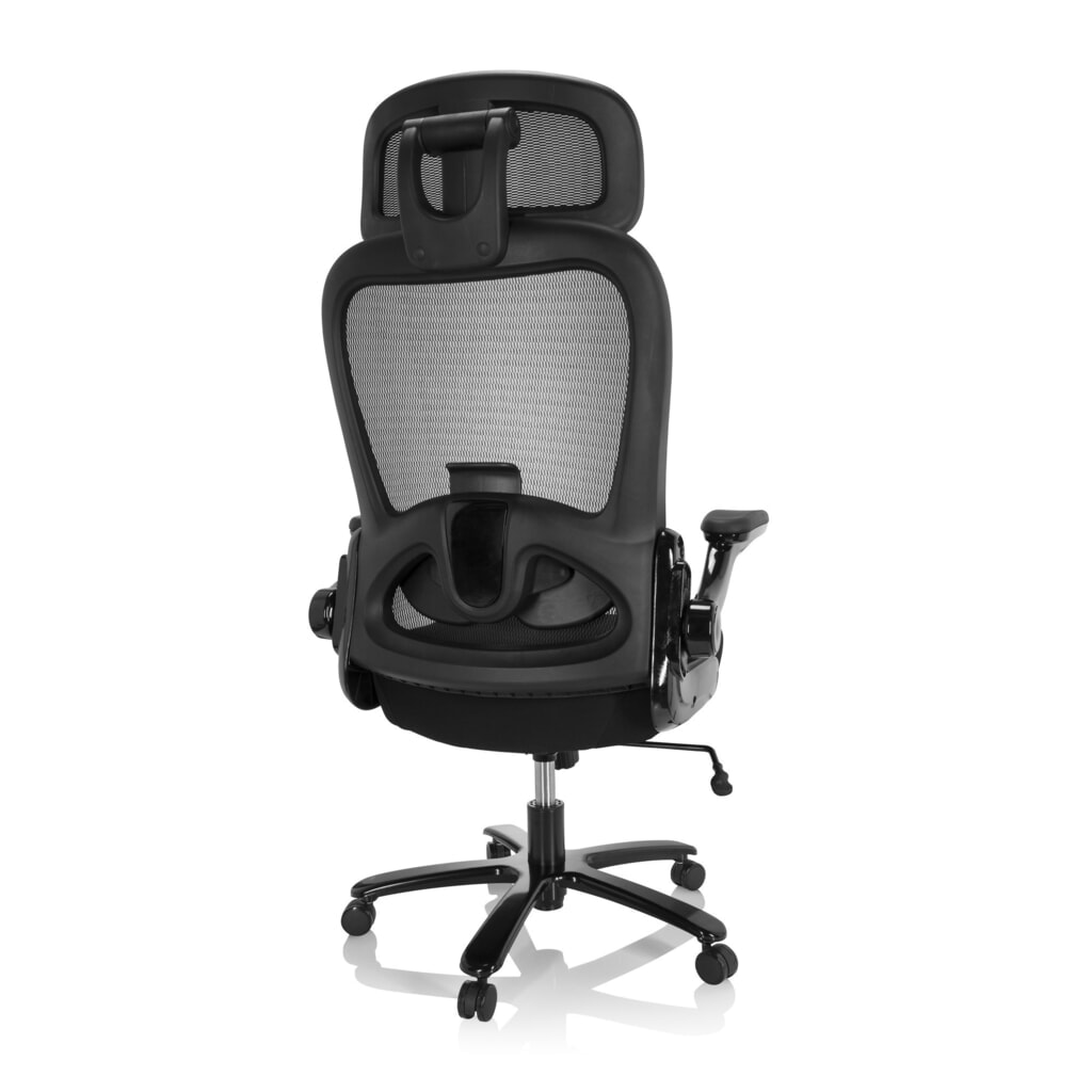 hjh OFFICE Schwerlaststuhl / Büro INSTRUCTOR XXL SW I PRO Stoff/Netzstoff, schwarz Produktabbildung Nr. 6: hjh OFFICE Schwerlaststuhl / Büro INSTRUCTOR XXL SW I PRO Stoff/Netzstoff, schwarz