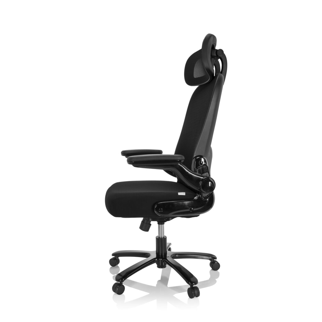 hjh OFFICE Schwerlaststuhl / Büro INSTRUCTOR XXL SW I PRO Stoff/Netzstoff, schwarz Produktabbildung Nr. 9: hjh OFFICE Schwerlaststuhl / Büro INSTRUCTOR XXL SW I PRO Stoff/Netzstoff, schwarz