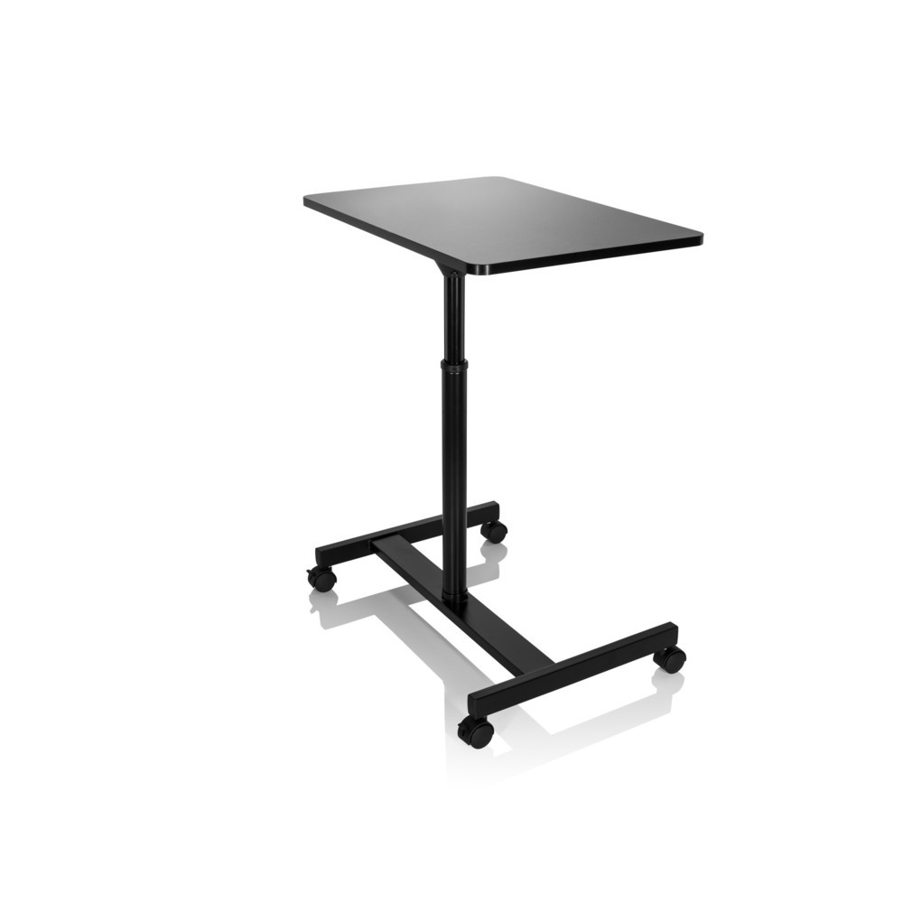 Produktabbildung Nr. 9: hjh OFFICE Stehtisch / Laptopständer STAND VM-SU mit Gasdruckfeder & Rollen, schwarz