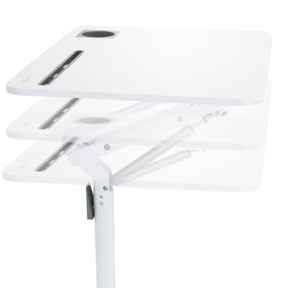 Produktabbildung Nr. 4: hjh OFFICE Sitz-/Stehtisch STAND VM-SU I, weiß