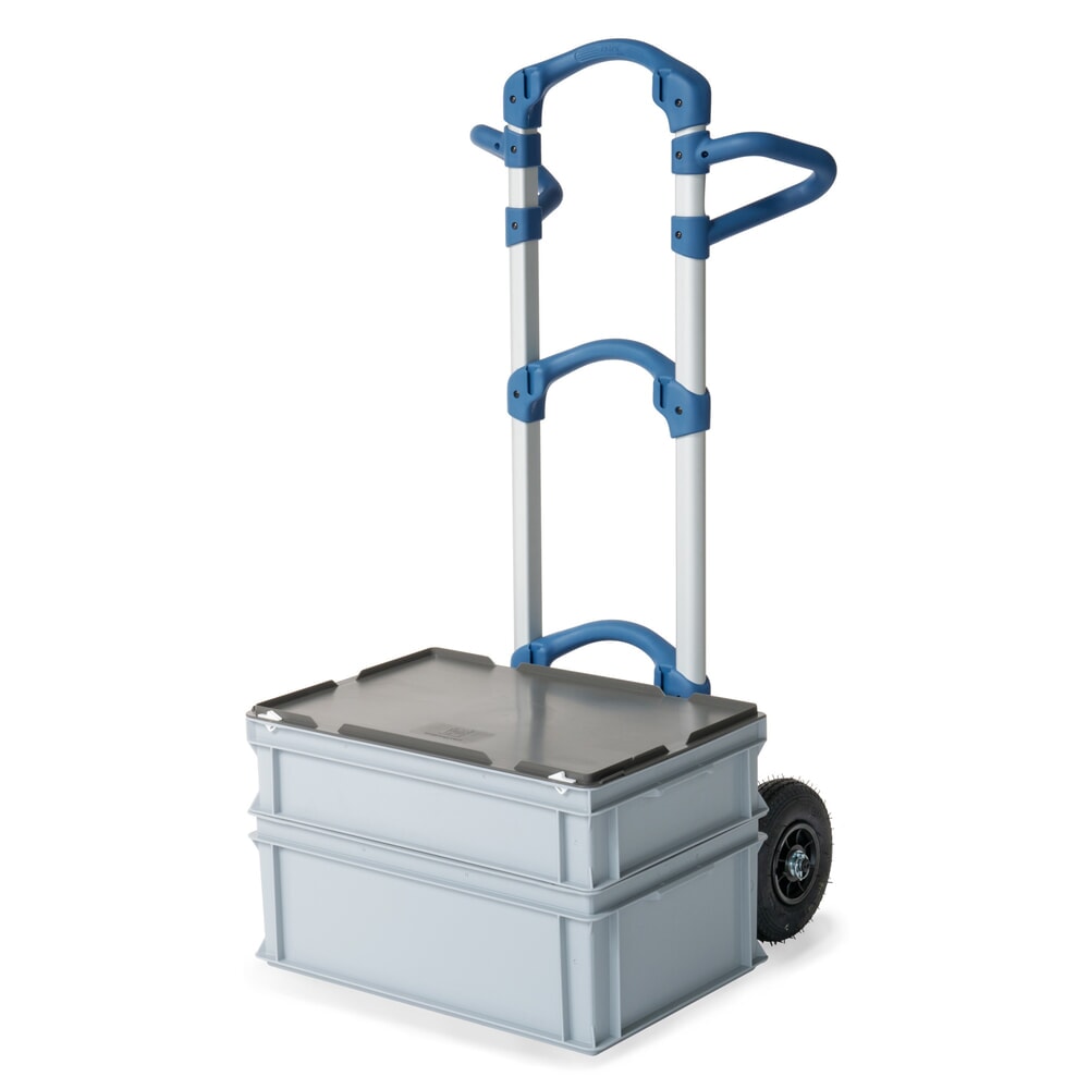 Číslo obrázku produktu 4: Skládací hlinkový rudl fetra® Wuppi, nosnost 200 kg, ložná plocha lopaty ŠxH 425 x 165 mm