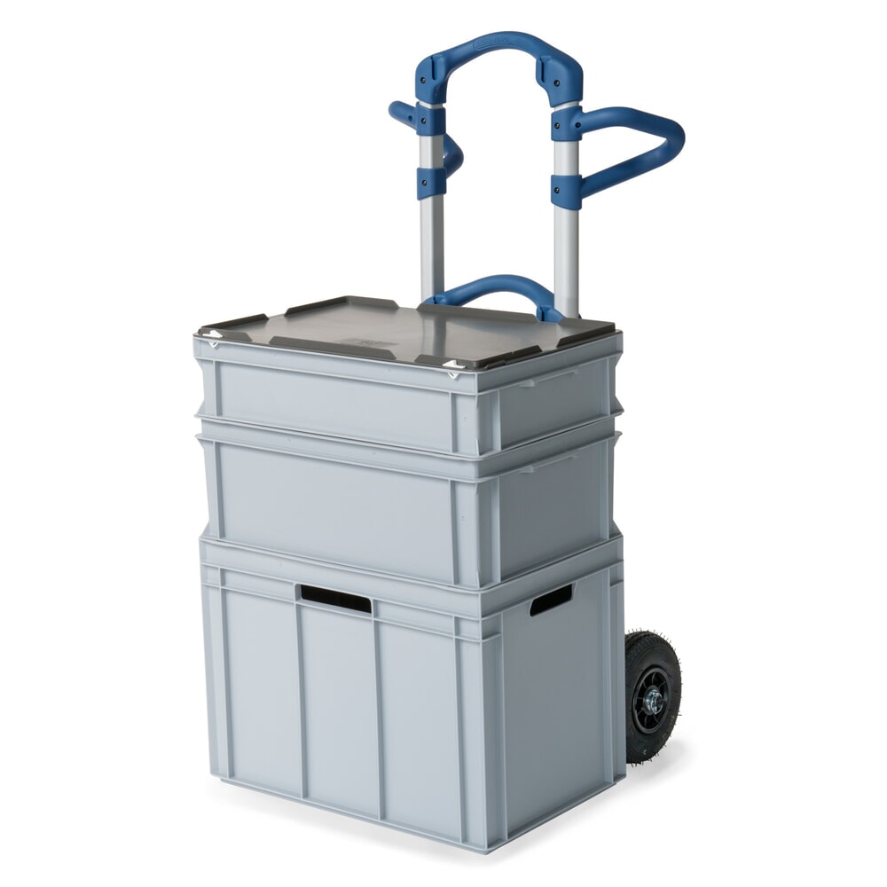 Číslo obrázku produktu 6: Skládací hlinkový rudl fetra® Wuppi, nosnost 200 kg, ložná plocha lopaty ŠxH 425 x 165 mm