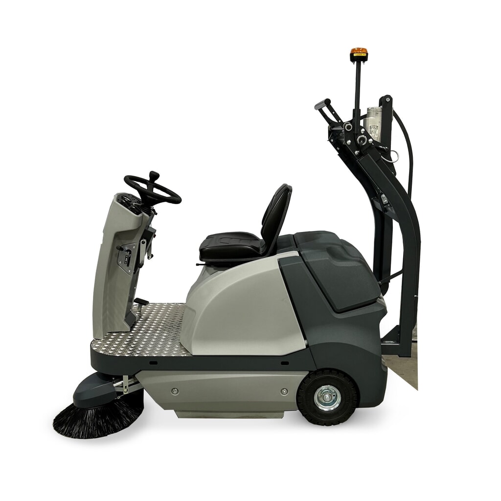 Hochentleerung für Steinbock® Aufsitz-Kehrmaschine A-1150 E PRO Produktabbildung Nr. 3: Hochentleerung für Steinbock® Aufsitz-Kehrmaschine A-1150 E PRO