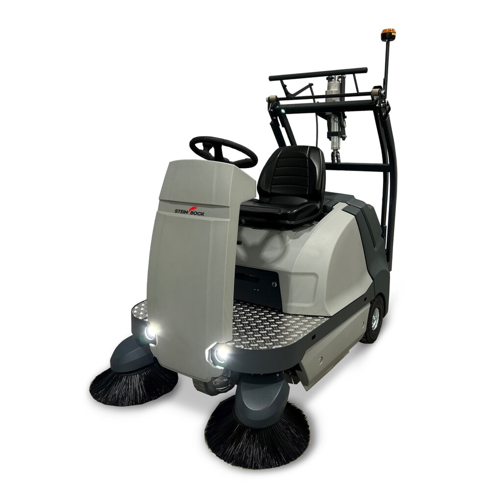 Hochentleerung für Steinbock® Aufsitz-Kehrmaschine A-1150 E PRO Produktabbildung Nr. 5: Hochentleerung für Steinbock® Aufsitz-Kehrmaschine A-1150 E PRO