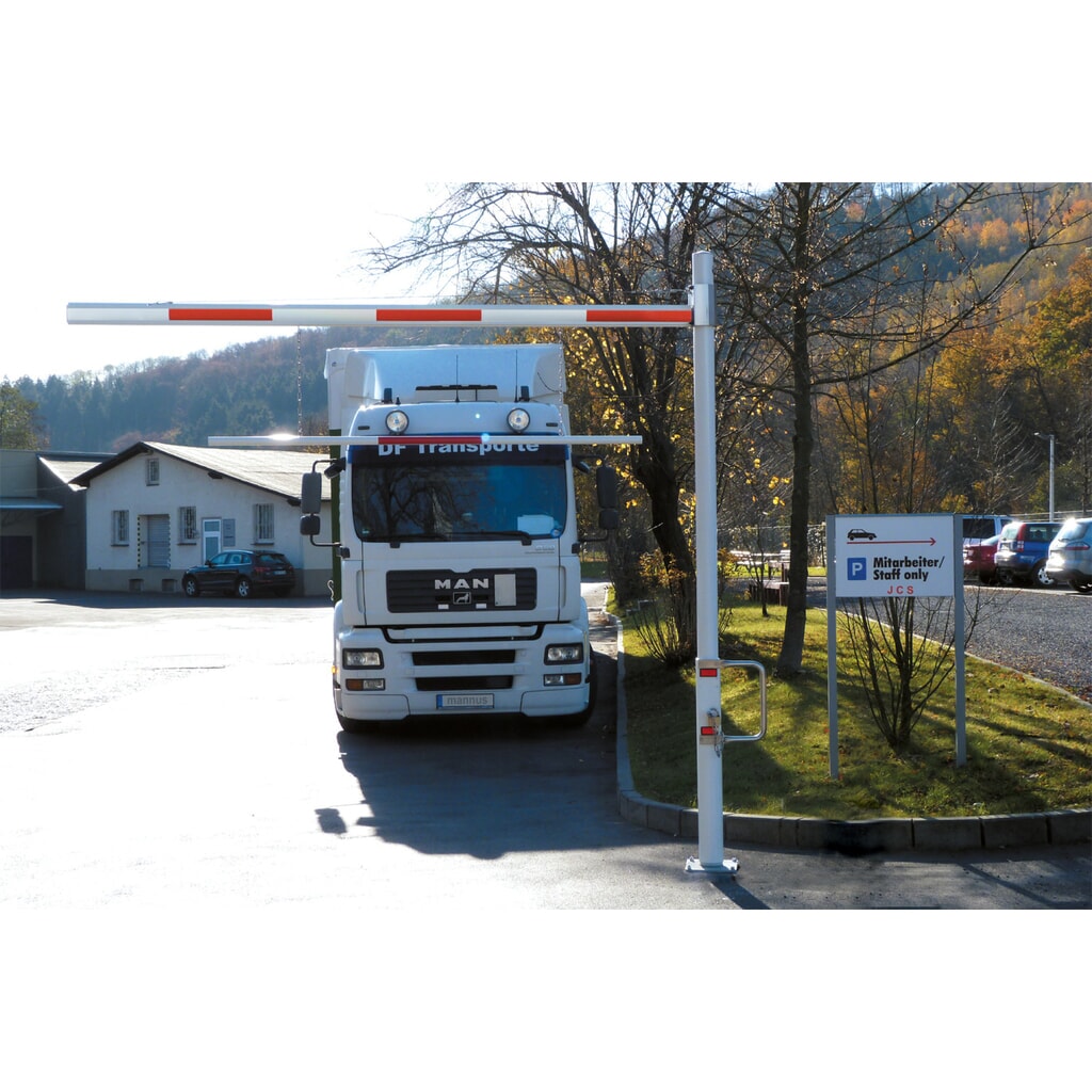 Produktabbildung Nr. 3: Mannus Höhenbegrenzung HBS 54 Davit 2,5 oAS weiß (9010) T3