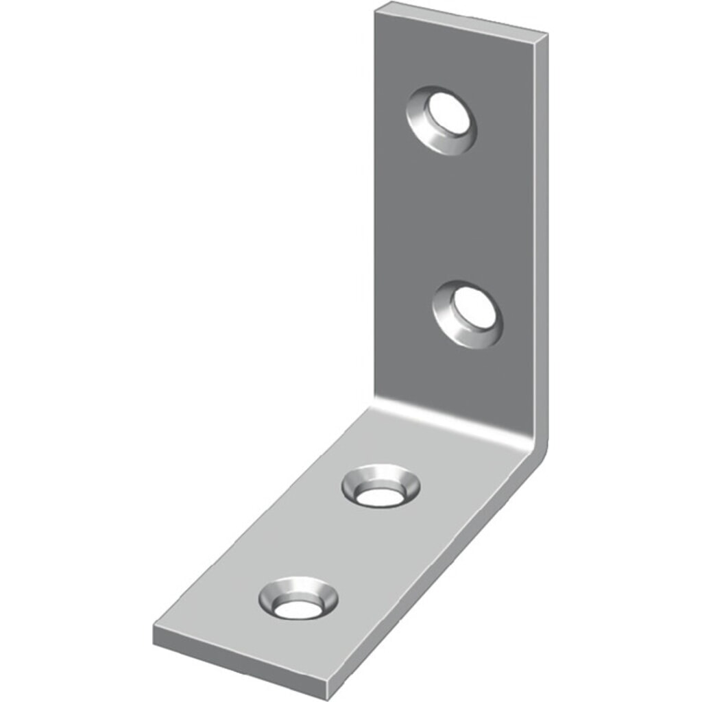 HOHAGE Stuhlwinkel Länge 20 mm, Eisen blau chromatiert, Breite 14 mm Stärke 2 mm Produktabbildung: HOHAGE Stuhlwinkel Länge 20 mm, Eisen blau chromatiert, Breite 14 mm Stärke 2 mm