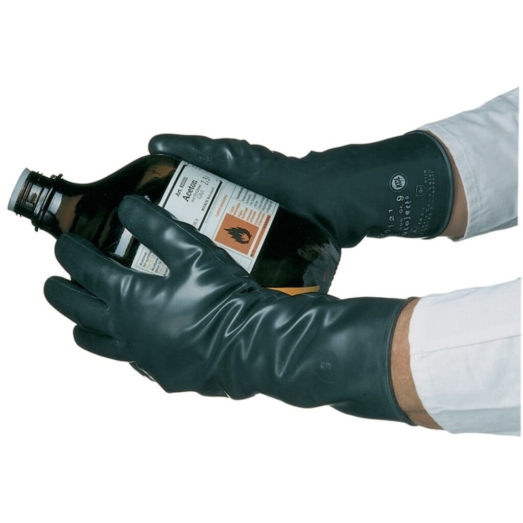 HONEYWELL Chemiehandschuh Butoject 898 Gr.9 Produktabbildung: HONEYWELL Chemiehandschuh Butoject 898 Gr.9