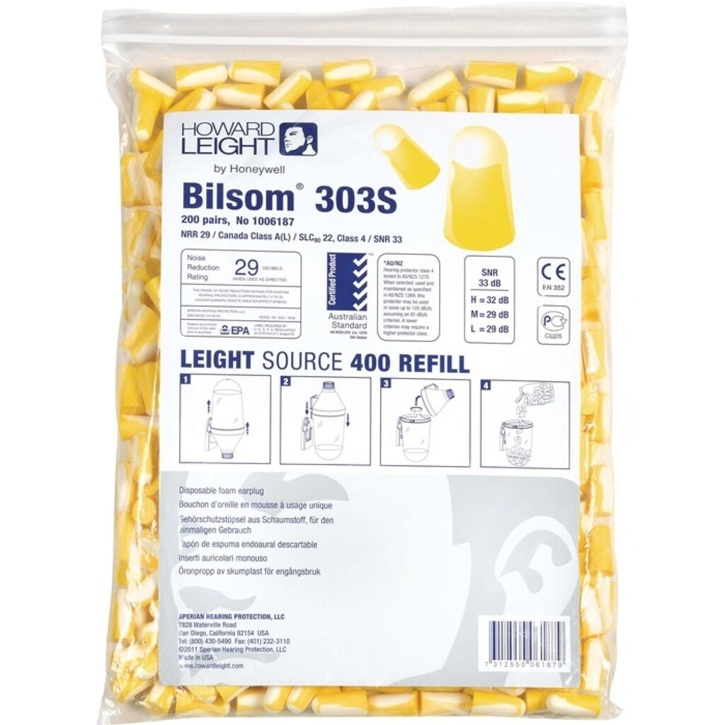HONEYWELL Gehörschutzstöpsel Bilsom 303S EN 352-2 Produktabbildung: HONEYWELL Gehörschutzstöpsel Bilsom 303S EN 352-2