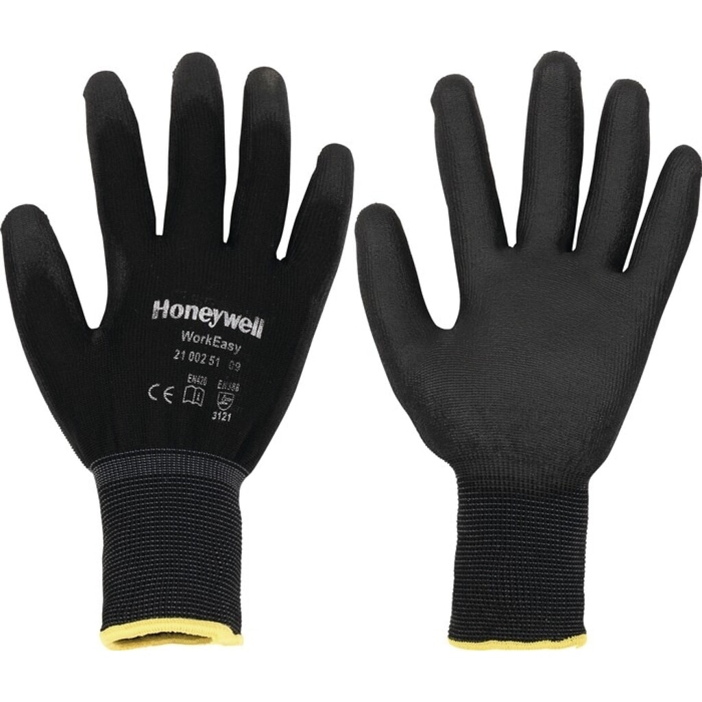 Produktabbildung: HONEYWELL Handschuhe Workeasy Black PU Gr.10