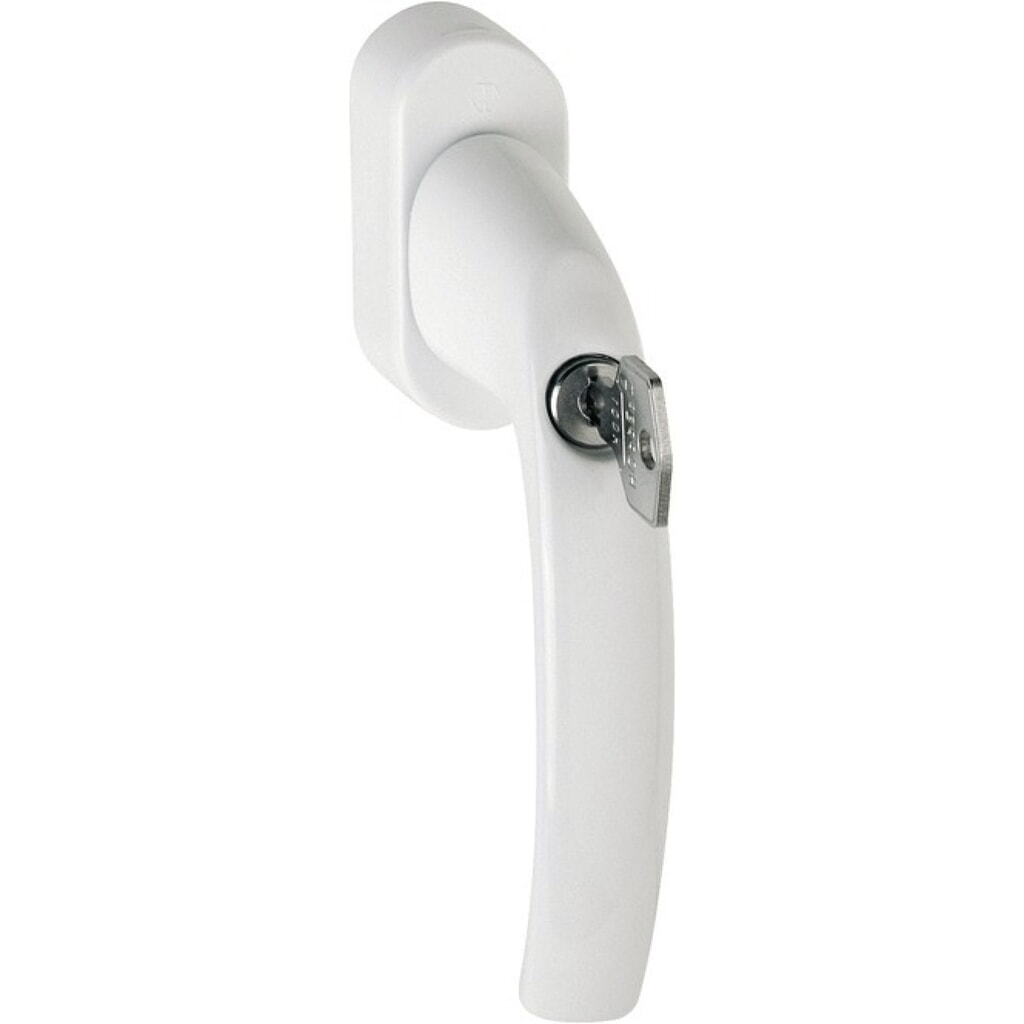 Produktabbildung: HOPPE Fenstergriff Atlanta 0530S/US952, 32-42 mm, Aluminium F9016 / verkehrsweiß, abschließbar