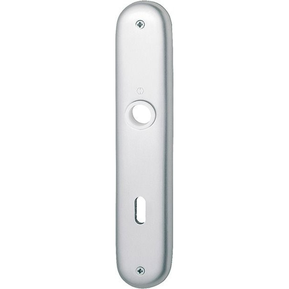 Produktabbildung: HOPPE Langschildpaar 273P, BB, F1 / naturfarbig F1, 72 mm