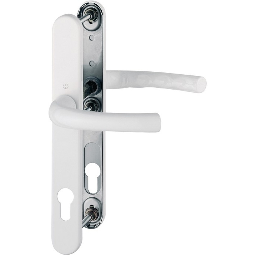 Produktabbildung: HOPPE Profiltürgarnitur Tôkyô 1710RH/3346, PZ, Aluminium F9016, für Türstärke 57-62 mm