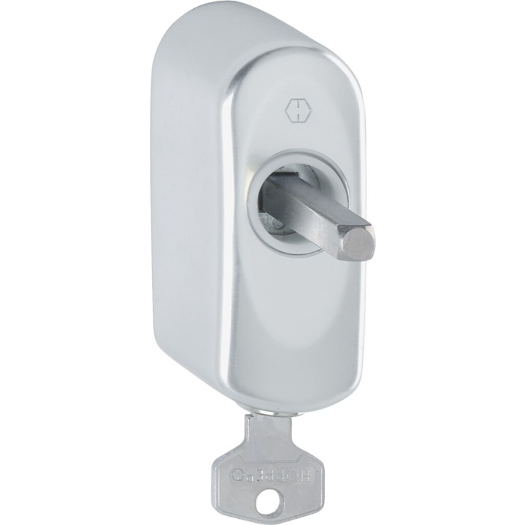 HOPPE Rosette EUS950S 100NM, 37 mm SecuSelect® / Secu100® / Secustik®, Edelstahl matt, abschließbar Produktabbildung: HOPPE Rosette EUS950S 100NM, 37 mm SecuSelect® / Secu100® / Secustik®, Edelstahl matt, abschließbar